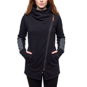 Navaho Asymmetrical Zip Cowl Neck Jacket Size Women’s Small